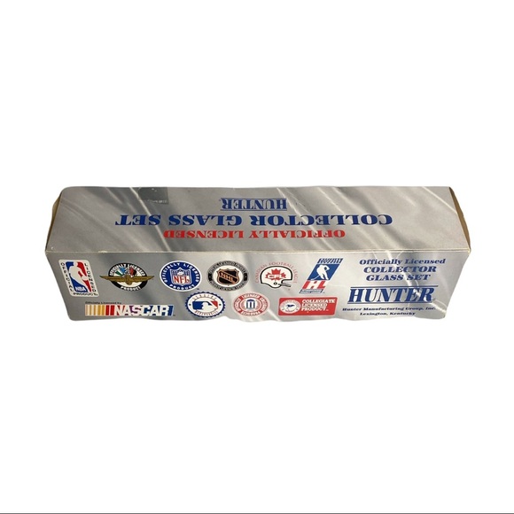 NIP Vintage Hunter Green Bay Packers Shot Glass Collector Set - Picture 4 of 15